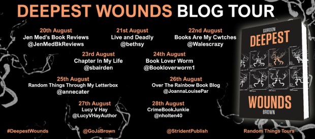 Deepest Wounds Blog Tour Poster