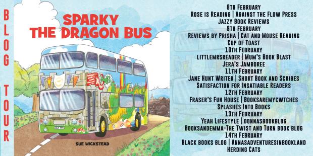 Sparky The Dragon Bus Full Tour Banner